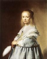 Verspronck, Jan Cornelisz - Girl in a Blue Dress